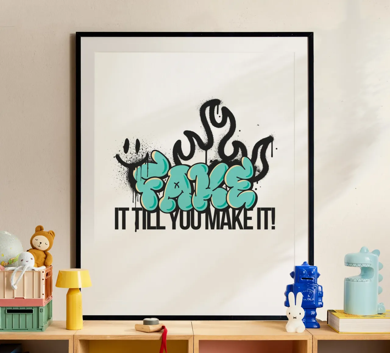 FAKE IT poster da Einfach Uebel