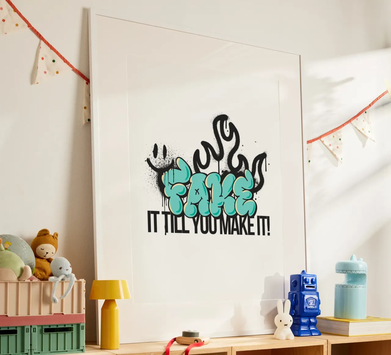 FAKE IT poster da Einfach Uebel