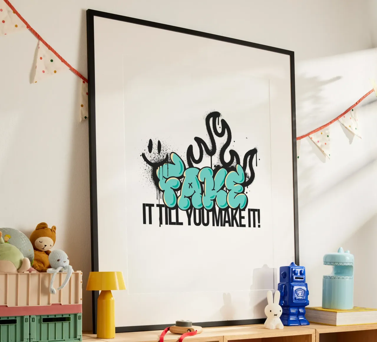 FAKE IT poster da Einfach Uebel