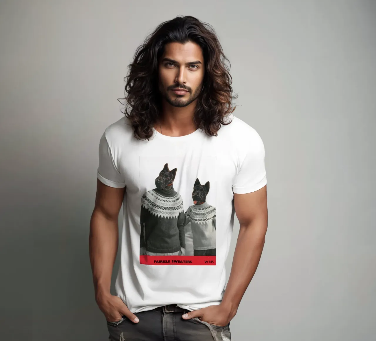Christmas Jumper t-shirt by Cassia Beck Collage