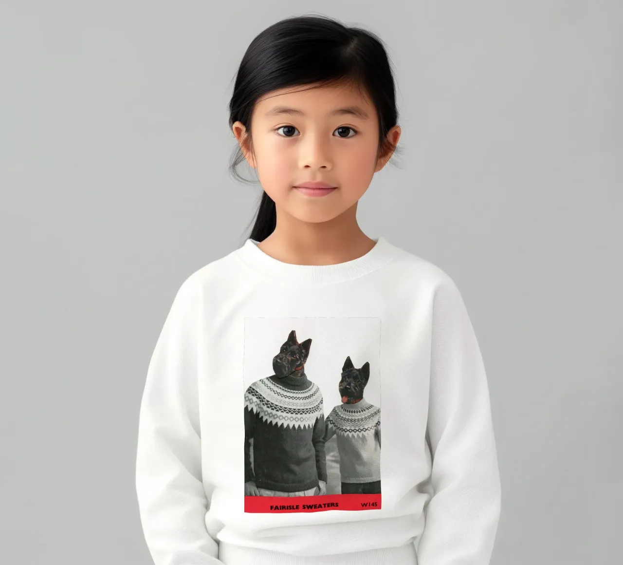 Maglione di Natale felpa bambino da Cassia Beck Collage