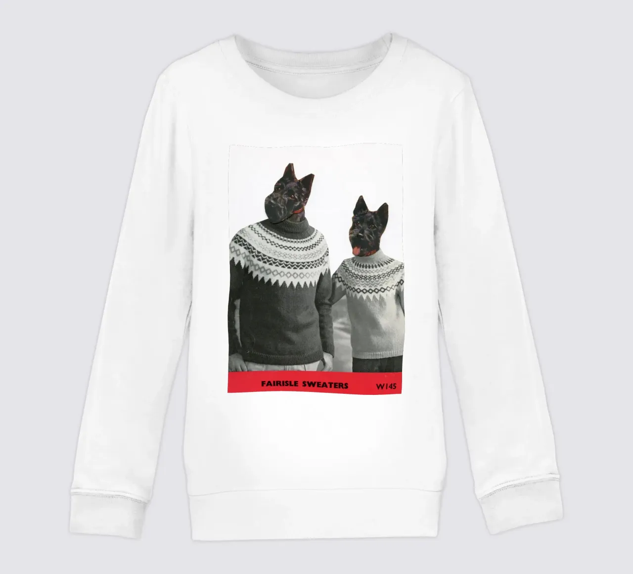 Maglione di Natale felpa bambino da Cassia Beck Collage