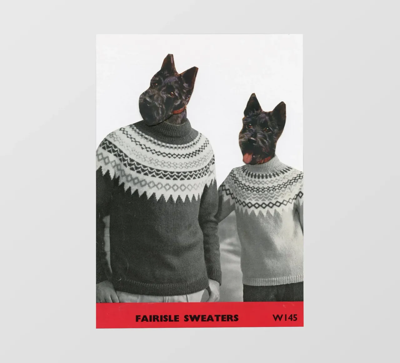 Maglione di Natale telo in pvc da Cassia Beck Collage