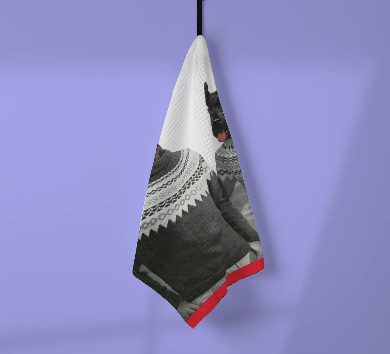 Maglione di Natale canovaccio da cucina da Cassia Beck Collage