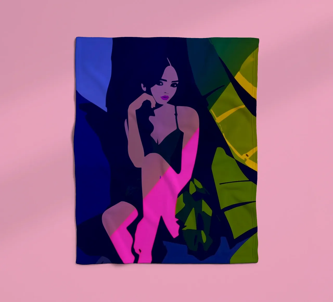 Beach Queen for a Day | Neon-Noir Femme Fatale coperta in pile da Autofocus