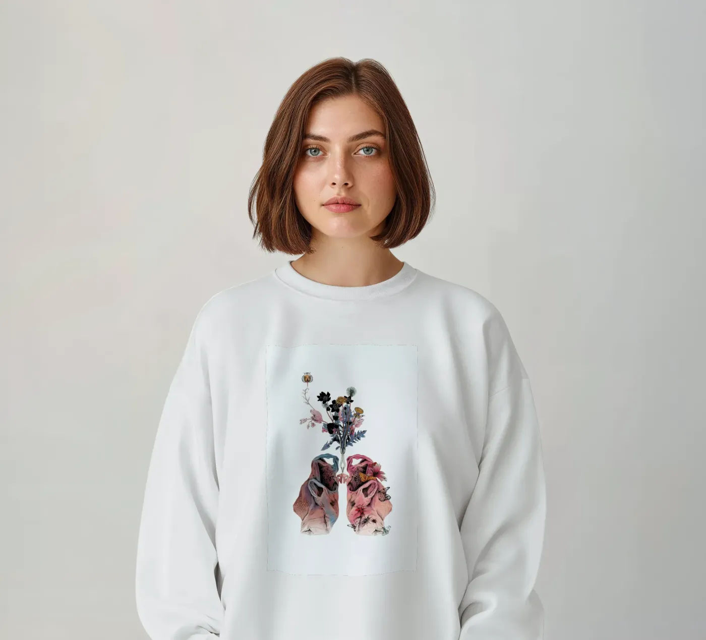 Lungs felpa da La Scarlatte