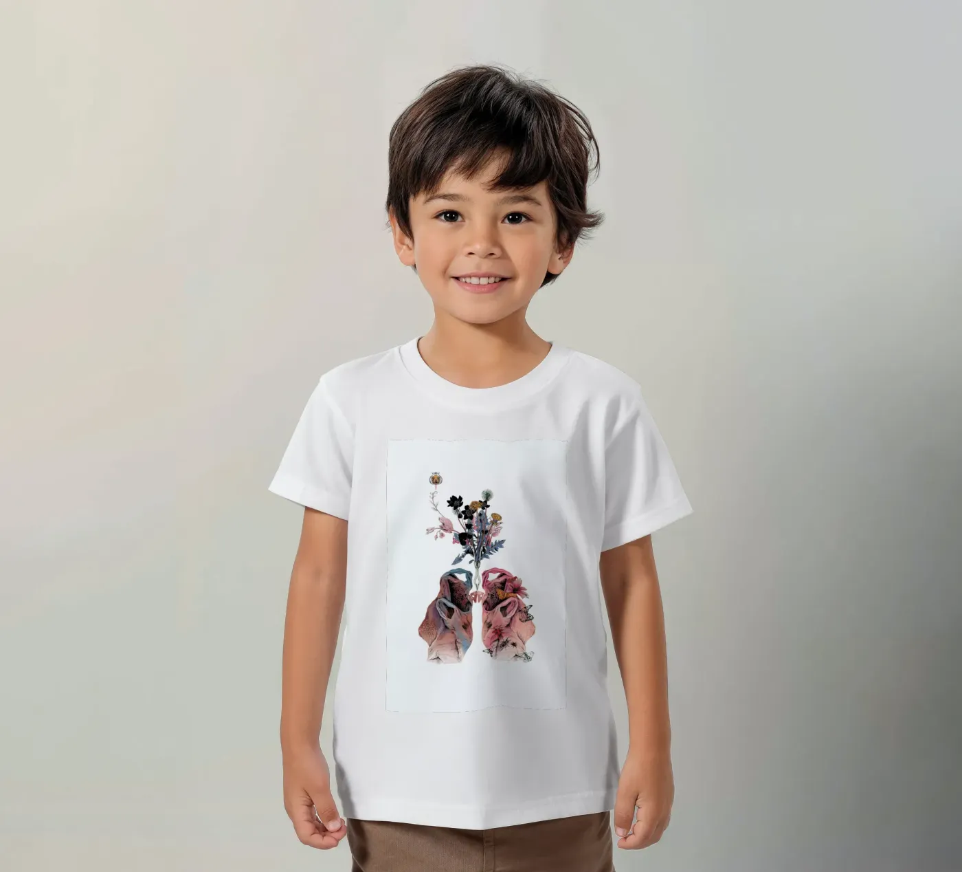 Lungs t-shirt bambini da La Scarlatte