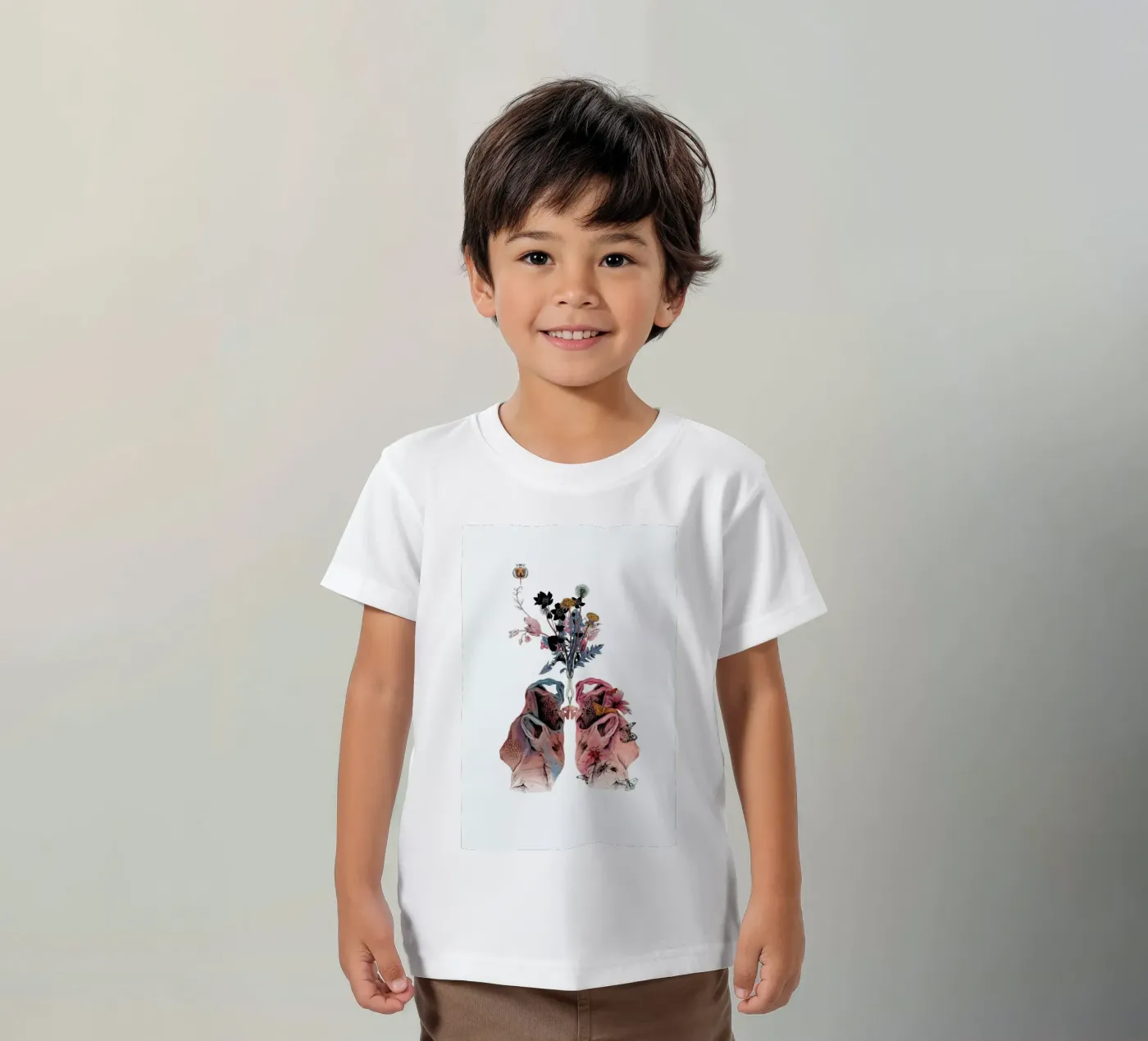 Lungs t-shirt bambini da La Scarlatte