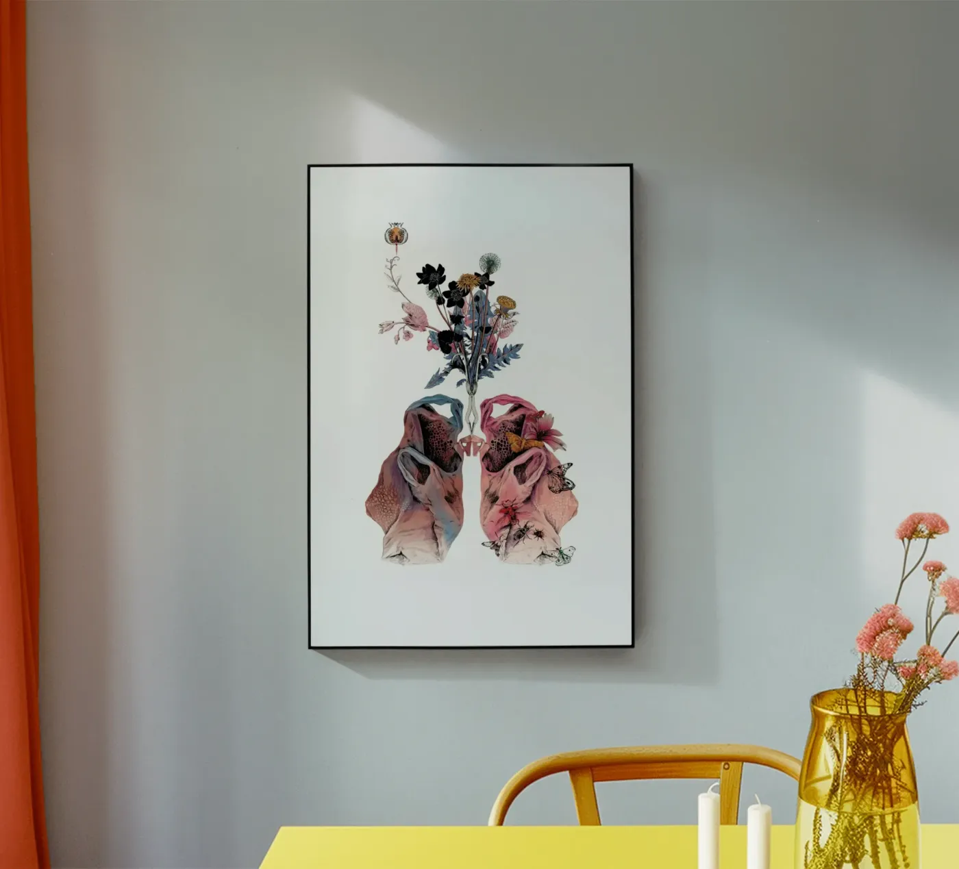 Lungs Acryl-Glas von La Scarlatte