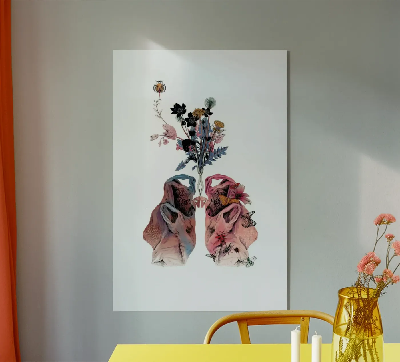 Lungs Acryl-Glas von La Scarlatte