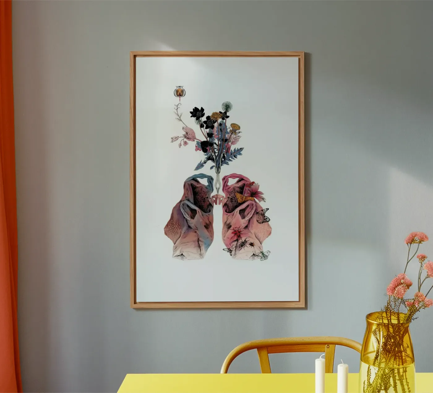 Lungs alluminio dibond da La Scarlatte