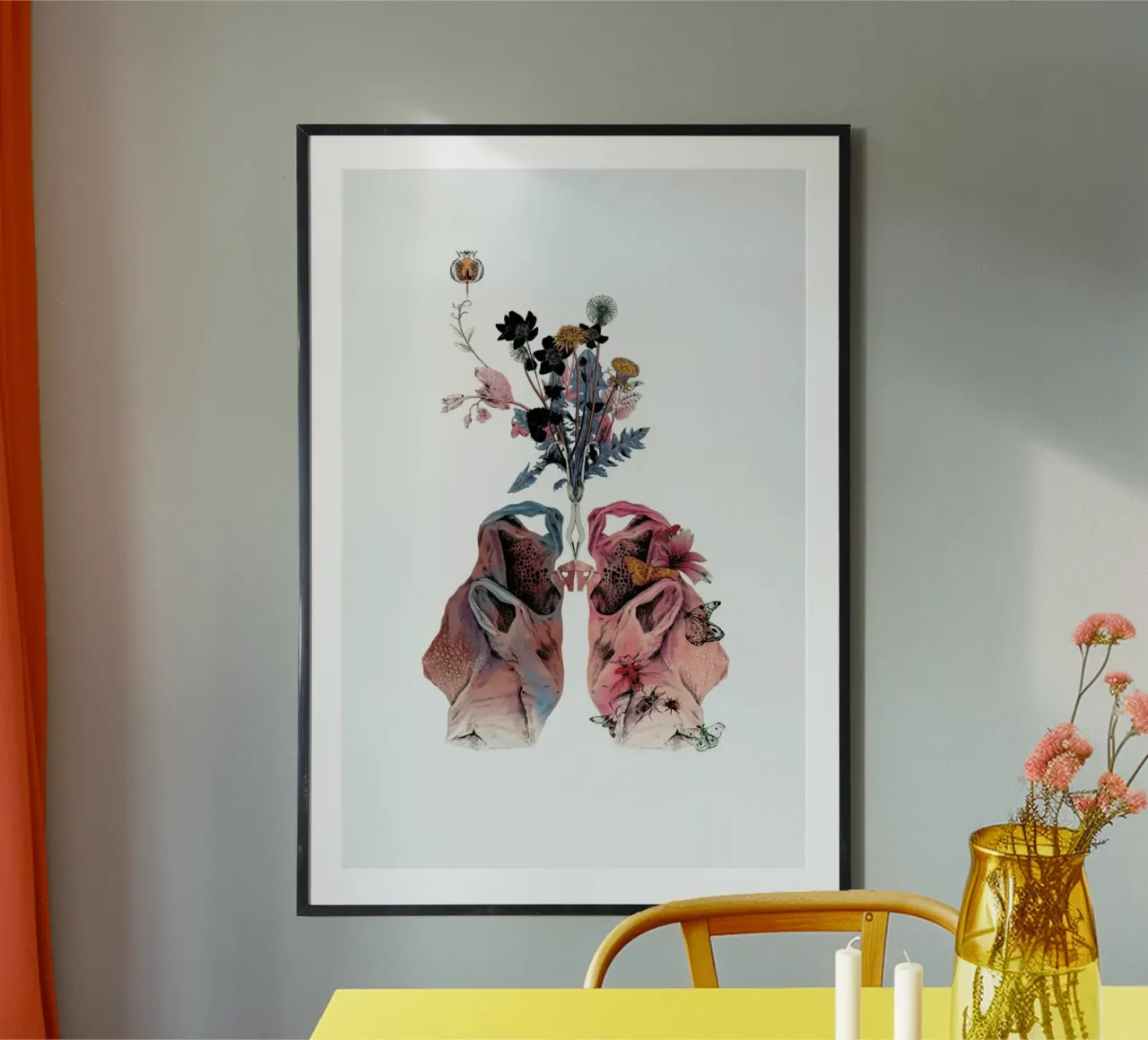 Lungs poster da La Scarlatte