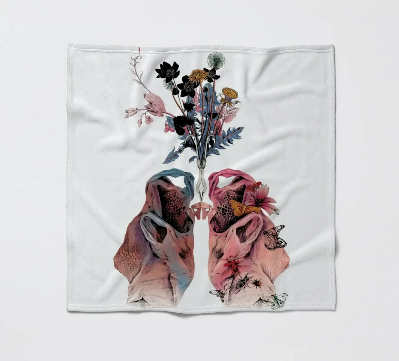 Lungs coperta in pile da La Scarlatte