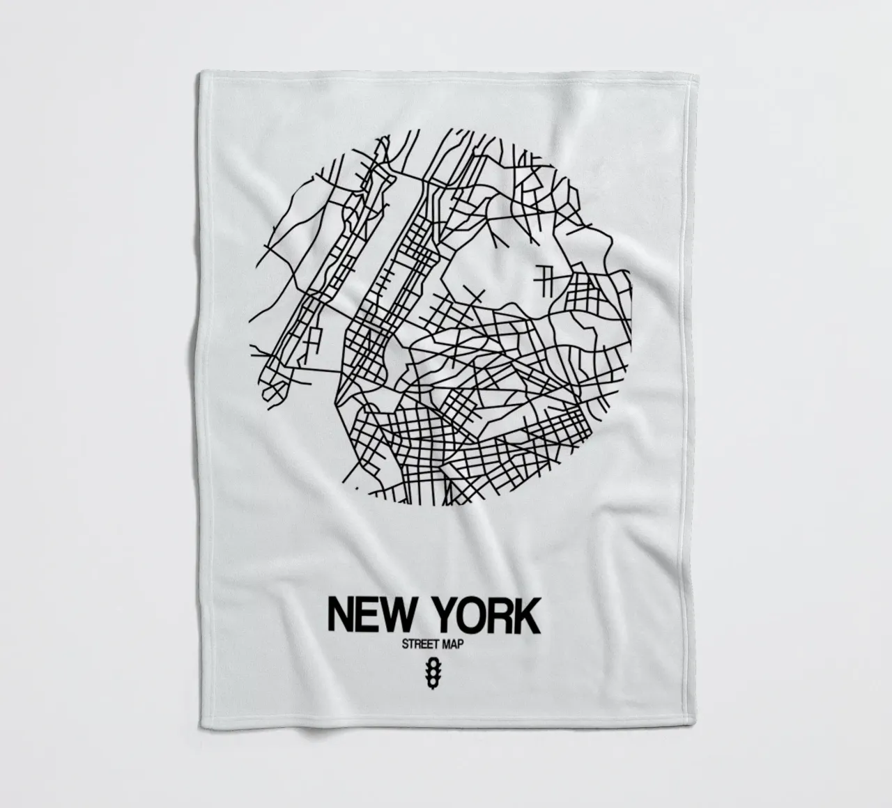 New York coperta in pile da Naxart
