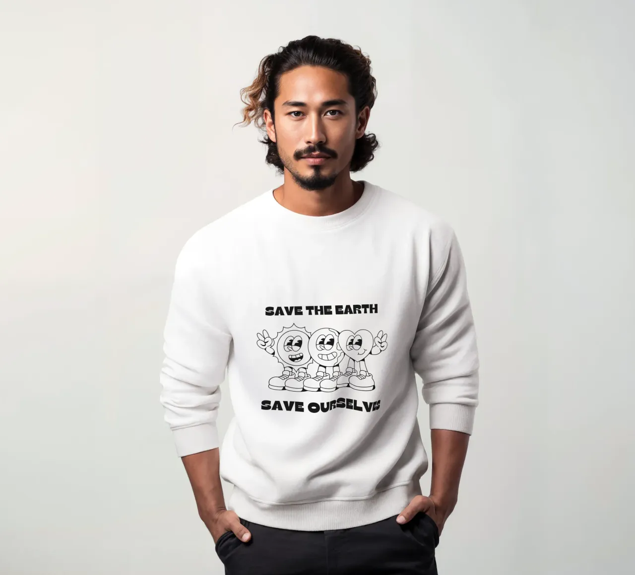 SAVE THE EARTH felpa da Einfach Uebel