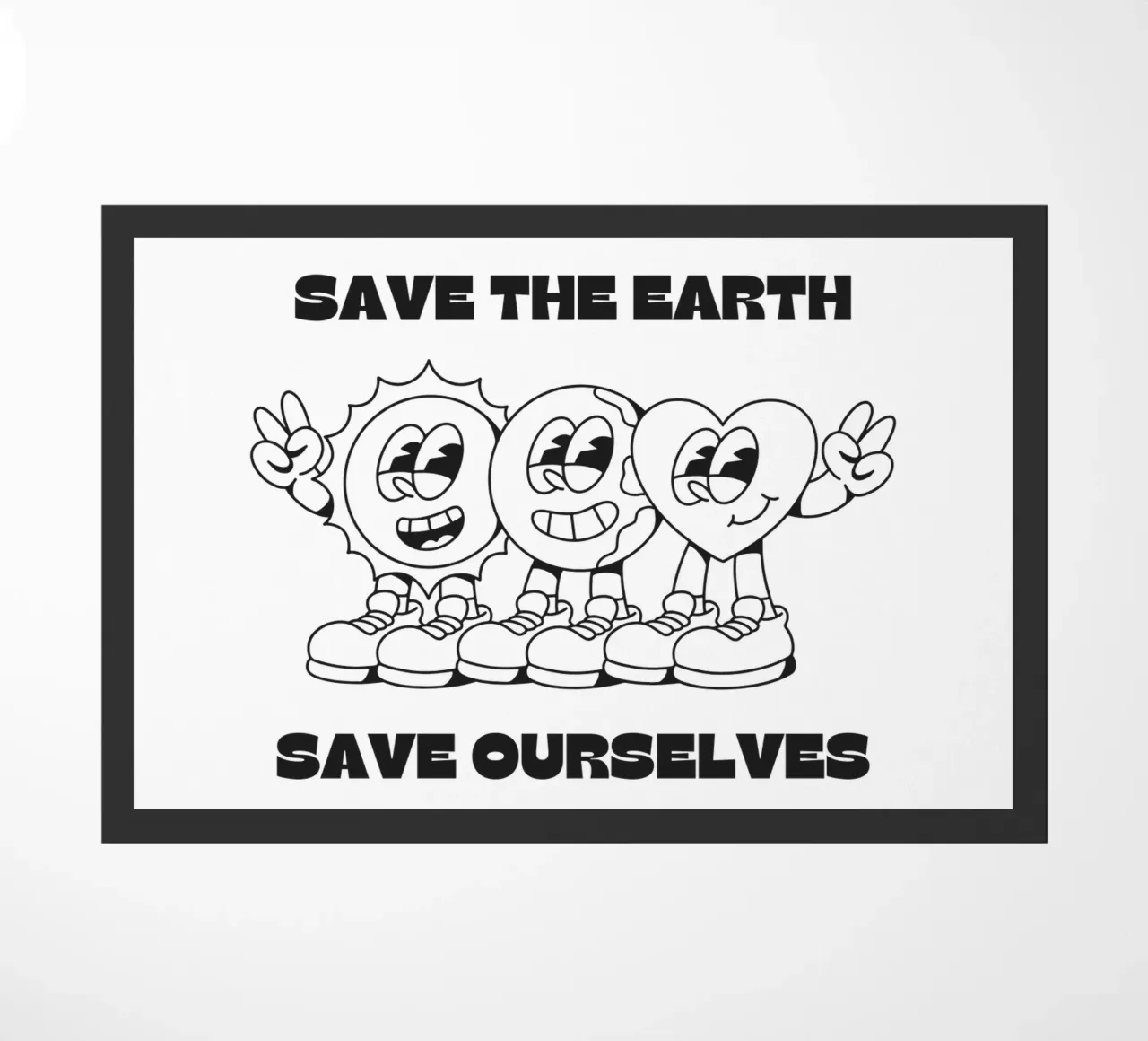 SAVE THE EARTH zerbino da Einfach Uebel