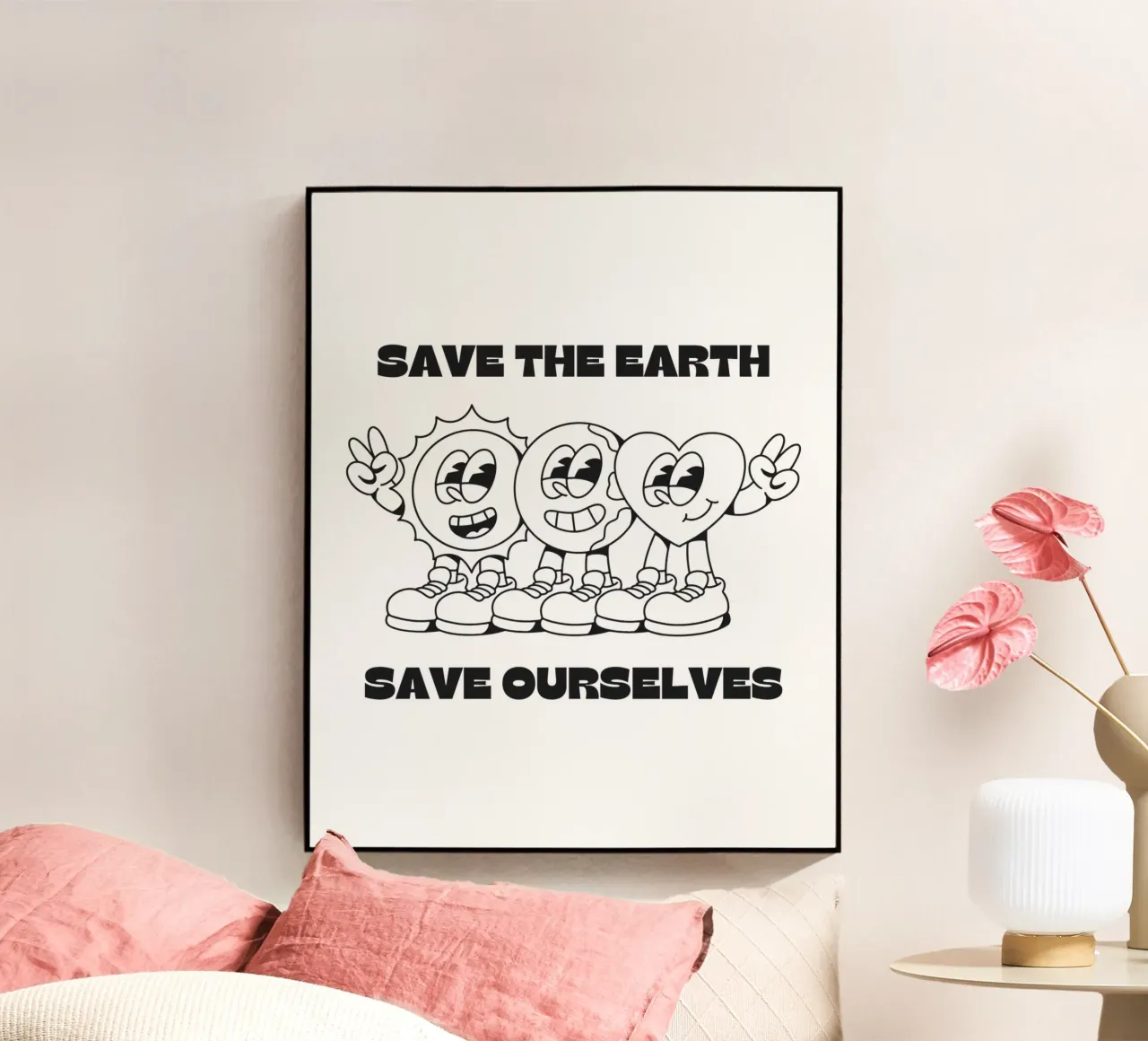 SAVE THE EARTH plexiglass da Einfach Uebel
