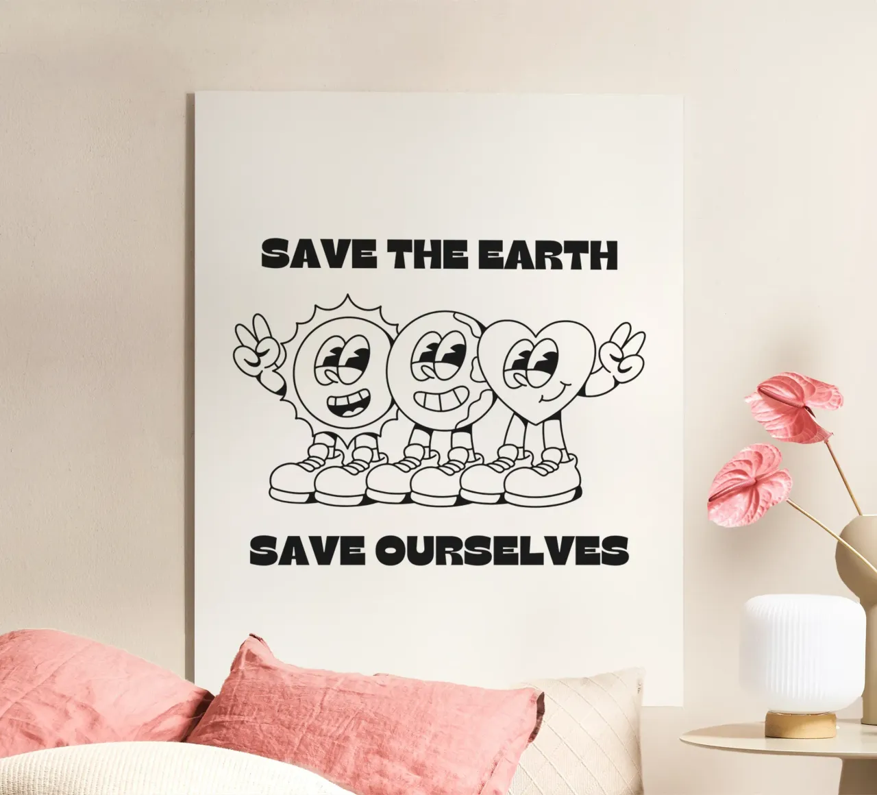 SAVE THE EARTH plexiglass da Einfach Uebel