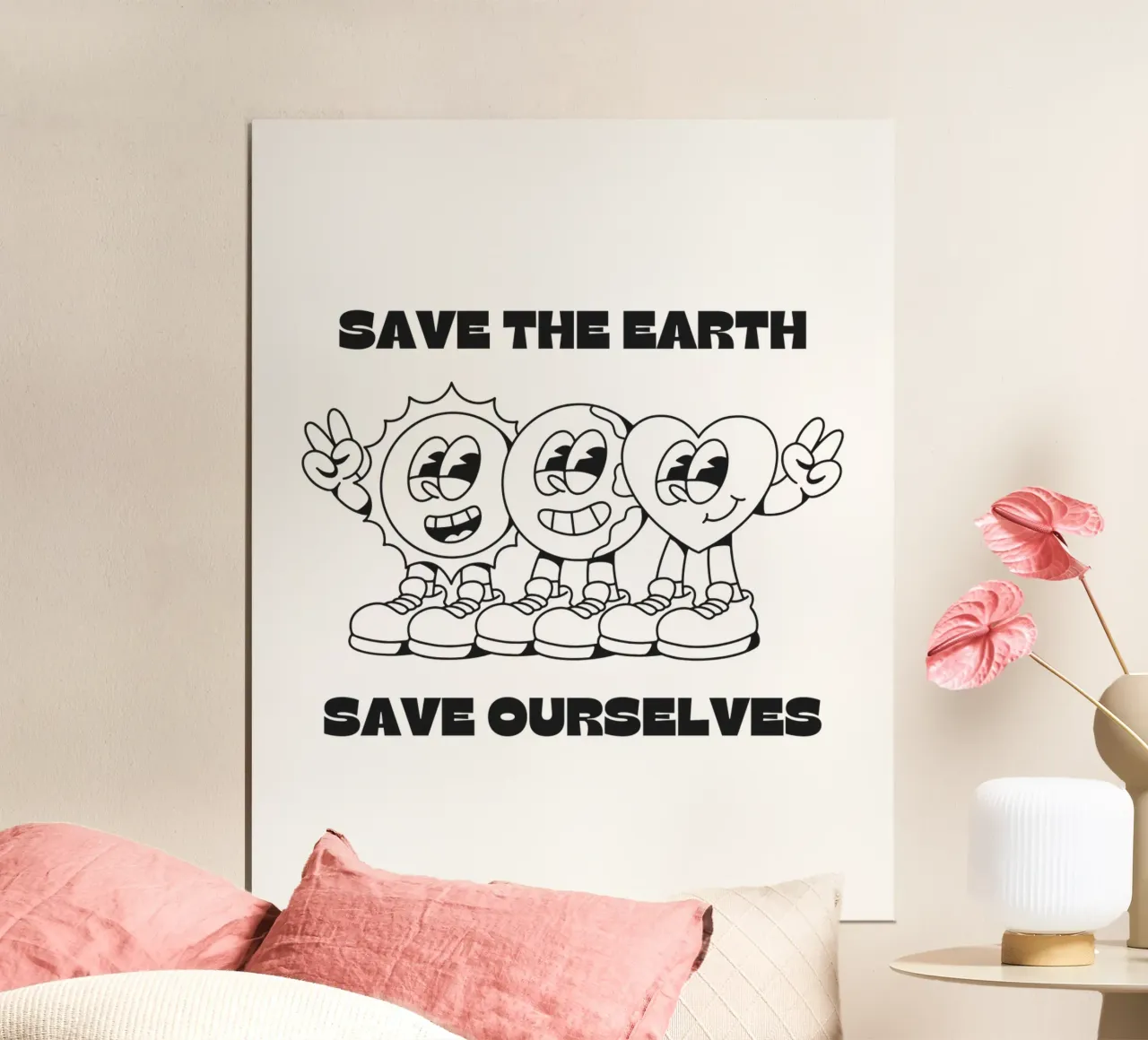 SAVE THE EARTH carta hahnemühle da Einfach Uebel