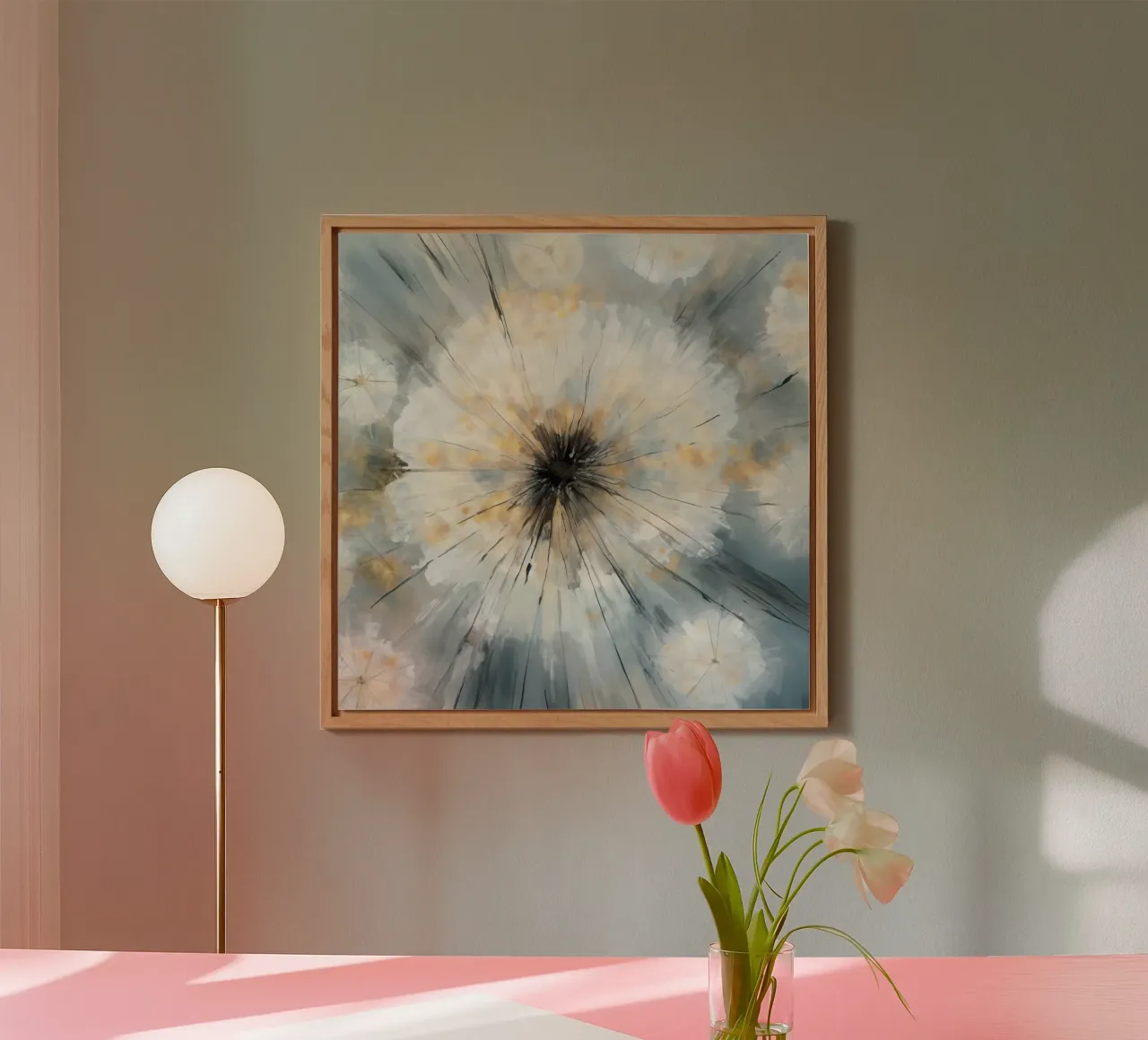 Dandelion Drift forex plate by Modern Muse