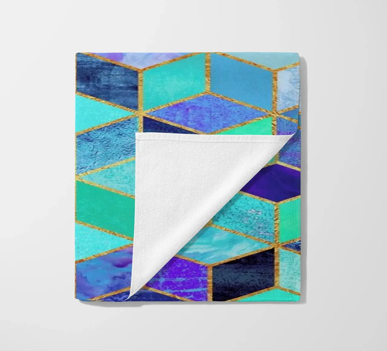 Blue Cubes telo mare da Elisabeth Fredriksson