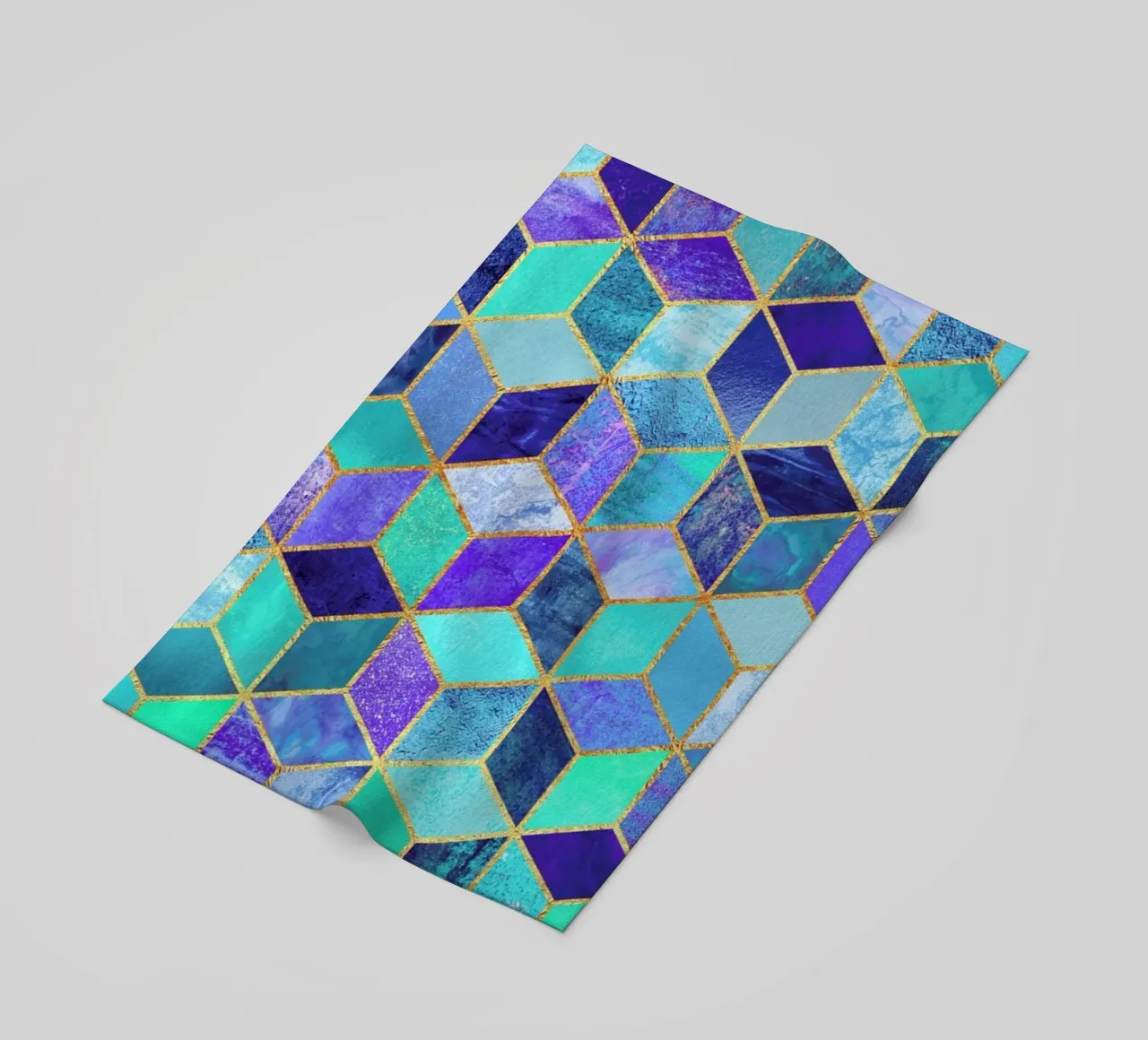 Blue Cubes telo mare da Elisabeth Fredriksson