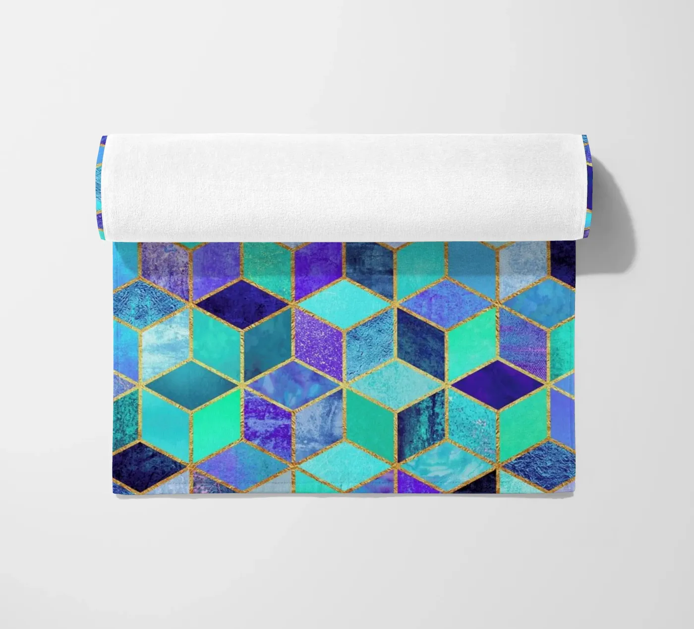 Blue Cubes telo mare da Elisabeth Fredriksson