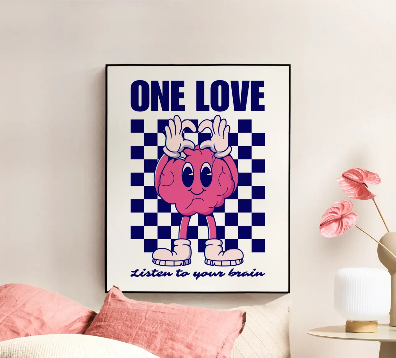 ONE LOVE plexiglass da Einfach Uebel