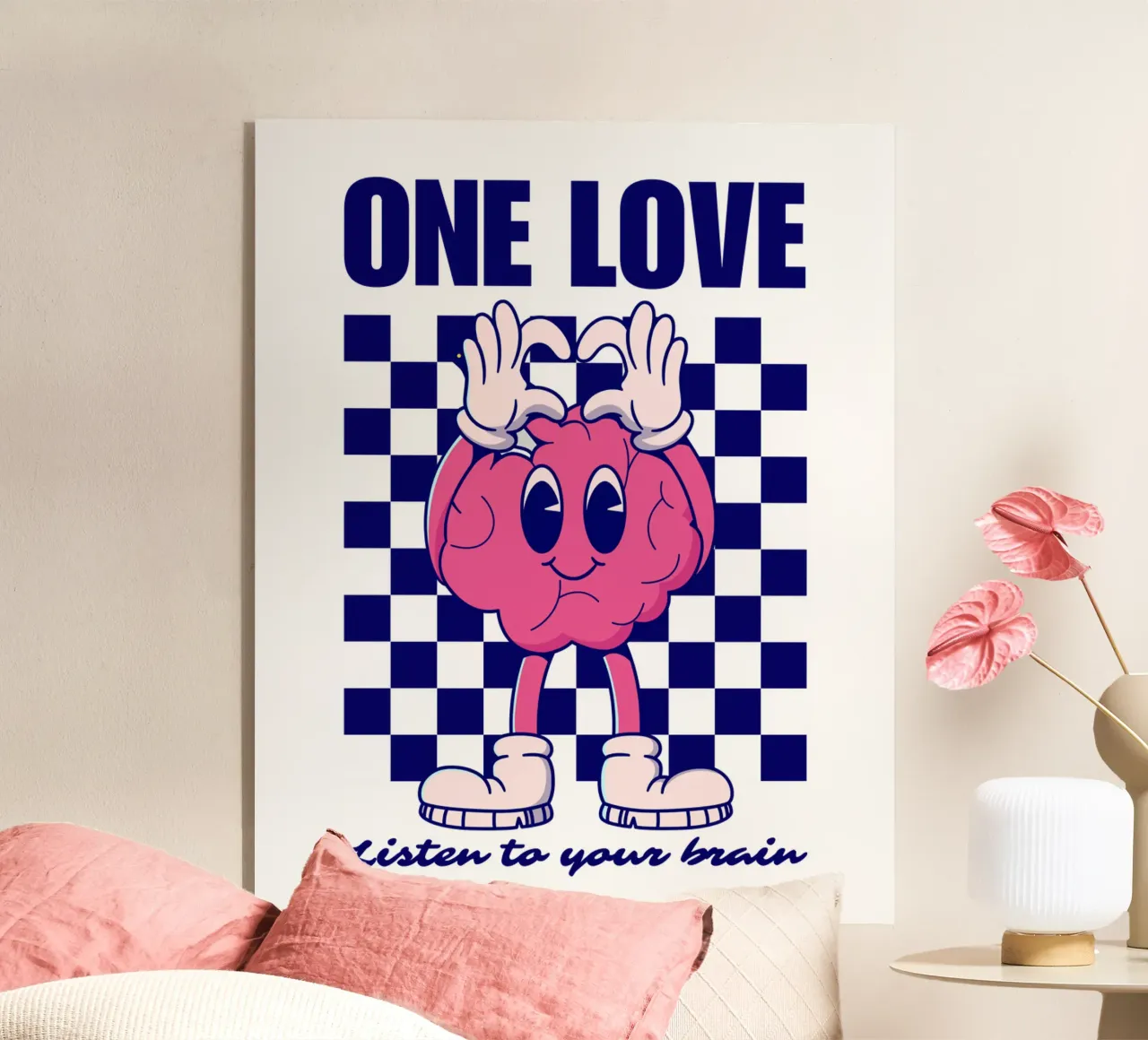 ONE LOVE plexiglass da Einfach Uebel