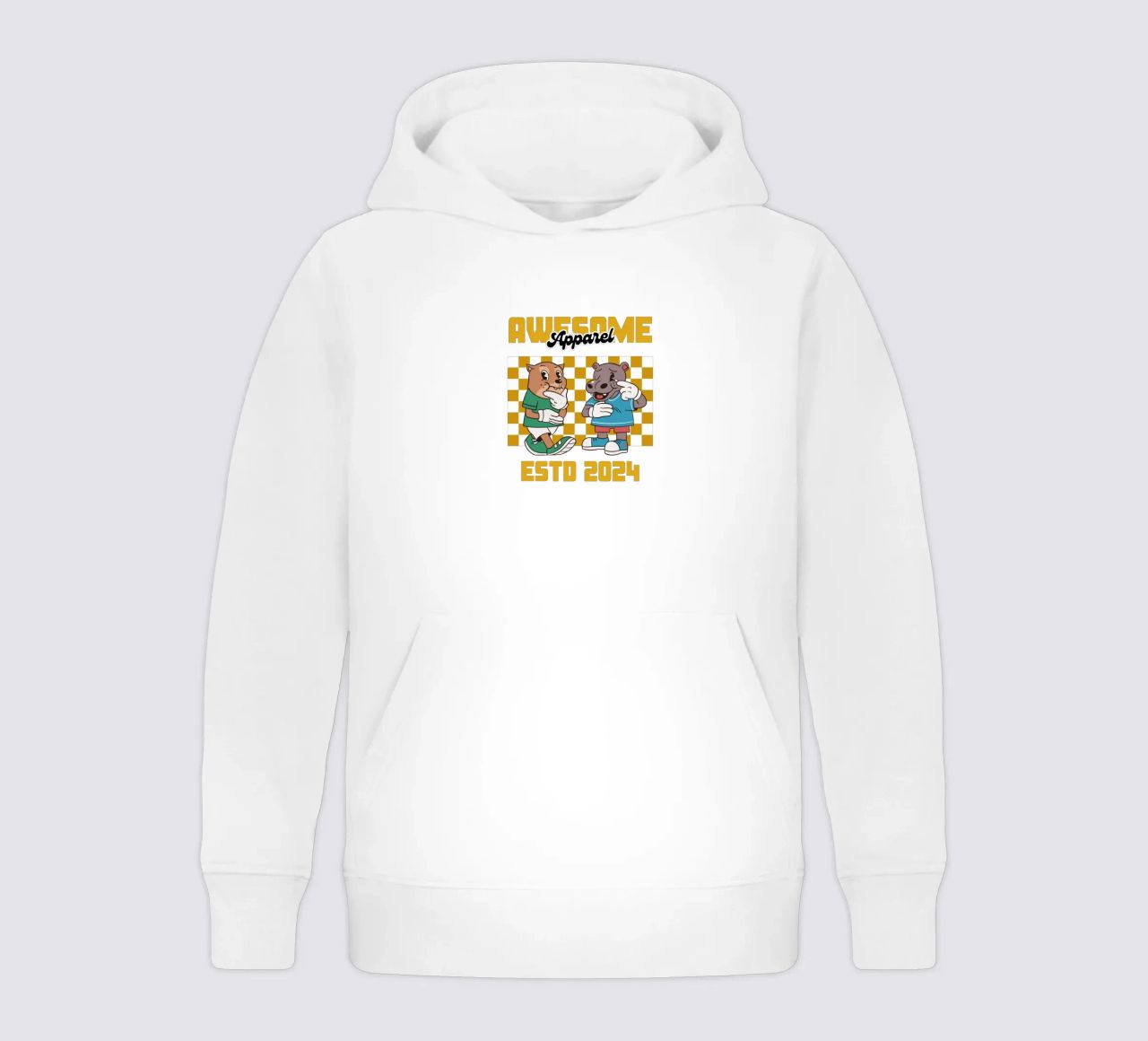 WHAT'S SO FUNNY? felpa bambino con cappuccio da Einfach Uebel