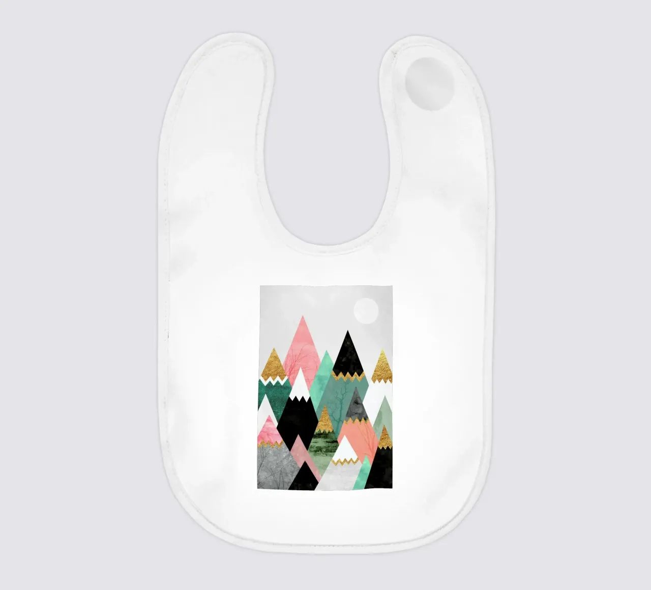 Pretty Mountains bavaglino da Elisabeth Fredriksson