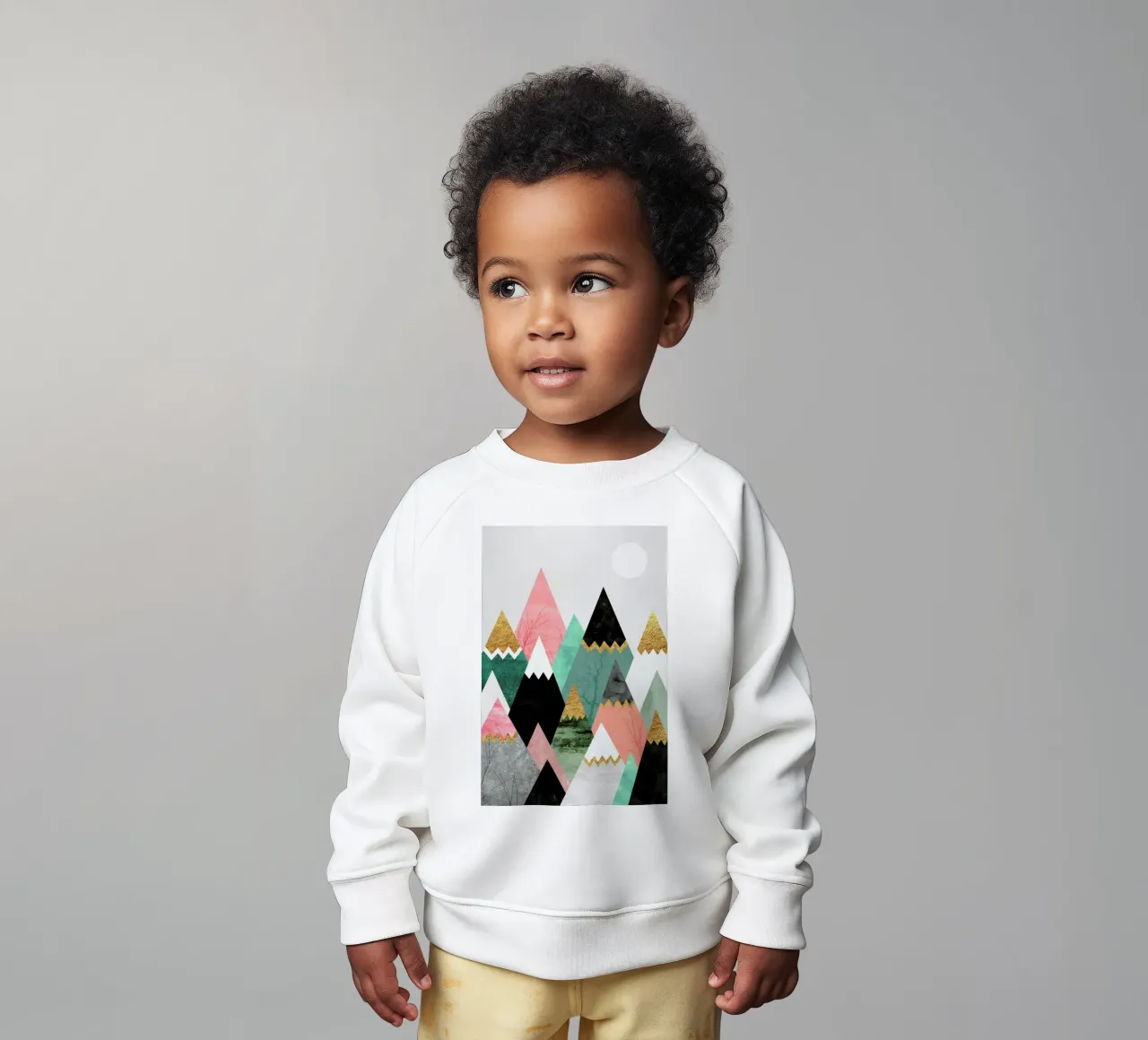 Pretty Mountains felpa neonato da Elisabeth Fredriksson
