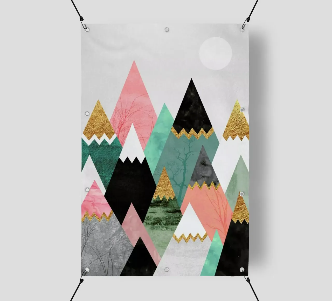Pretty Mountains telo in pvc da Elisabeth Fredriksson