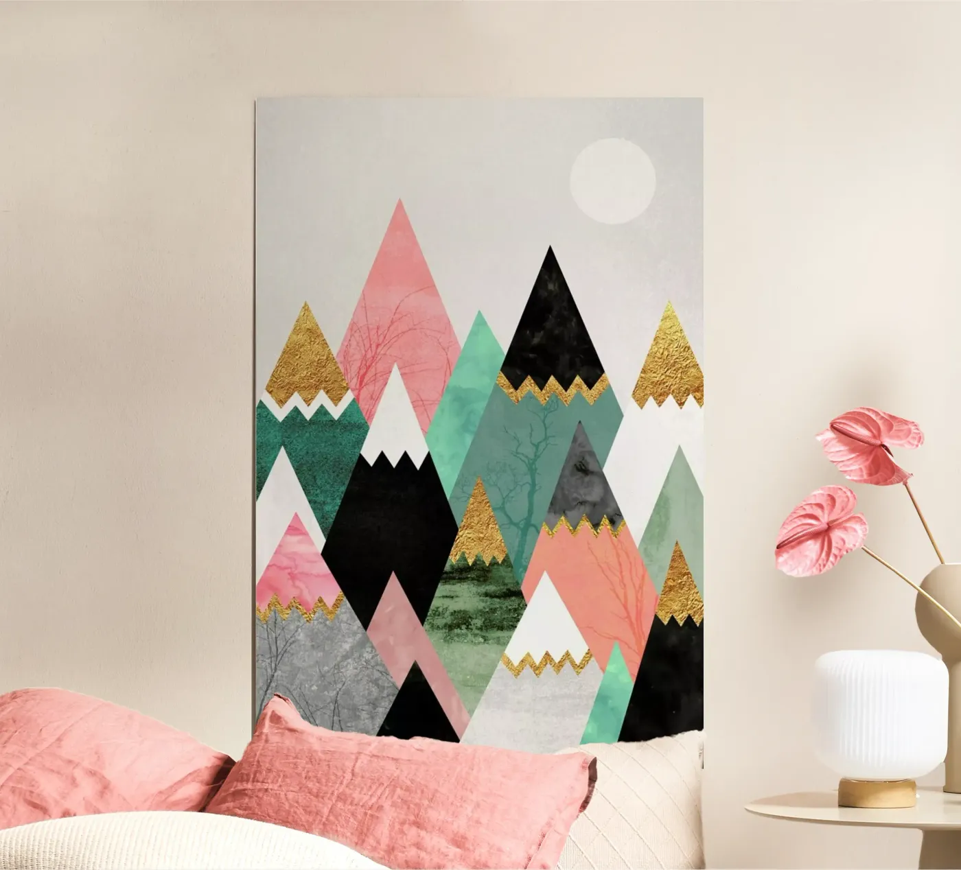 Pretty Mountains poster by Elisabeth Fredriksson