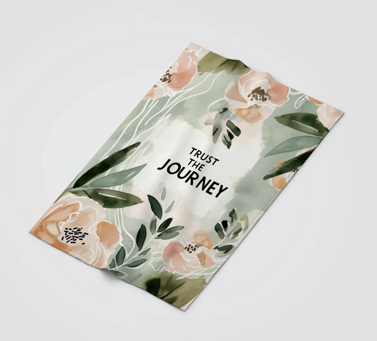 Trust The Journey coperta in pile da treechild