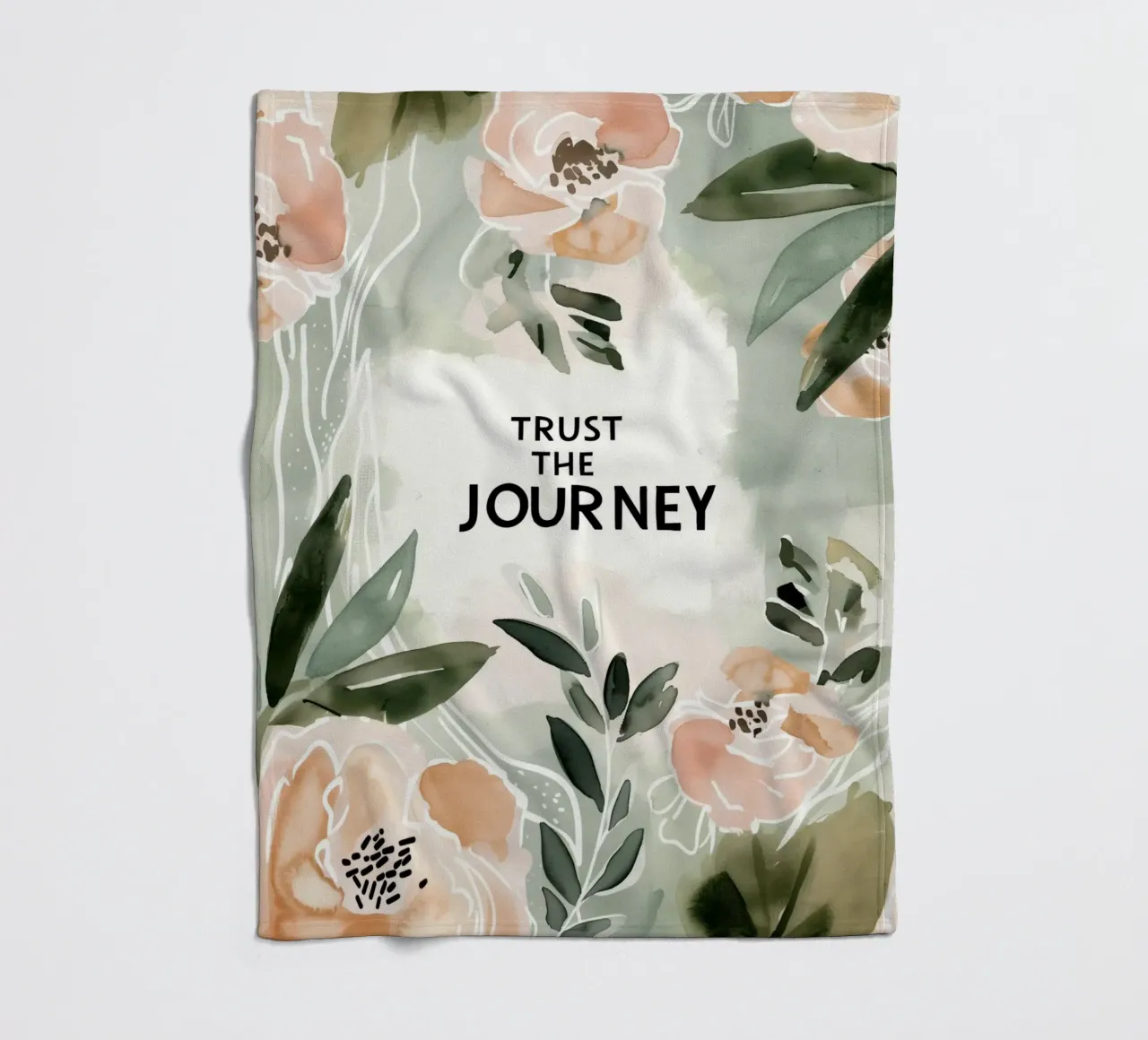 Trust The Journey coperta in pile da treechild