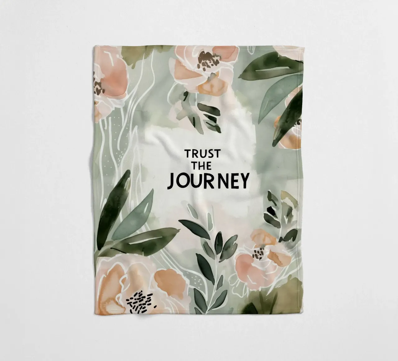 Trust The Journey coperta in pile da treechild