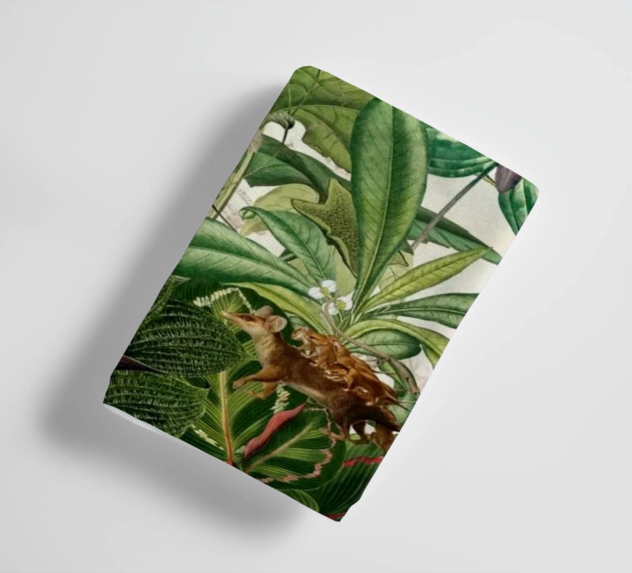 Animaux sauvages tropicaux Jungle Safari Paysage serviette de bain de Vintage World - Uta Naumann