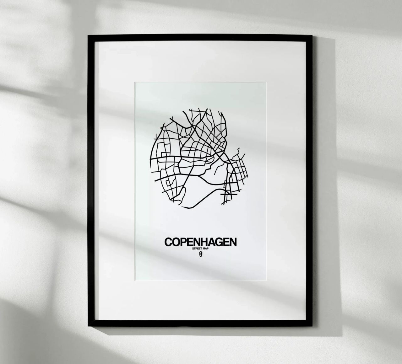 Copenhagen poster by Naxart