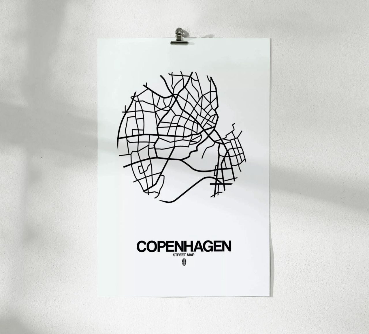 Copenhagen poster by Naxart