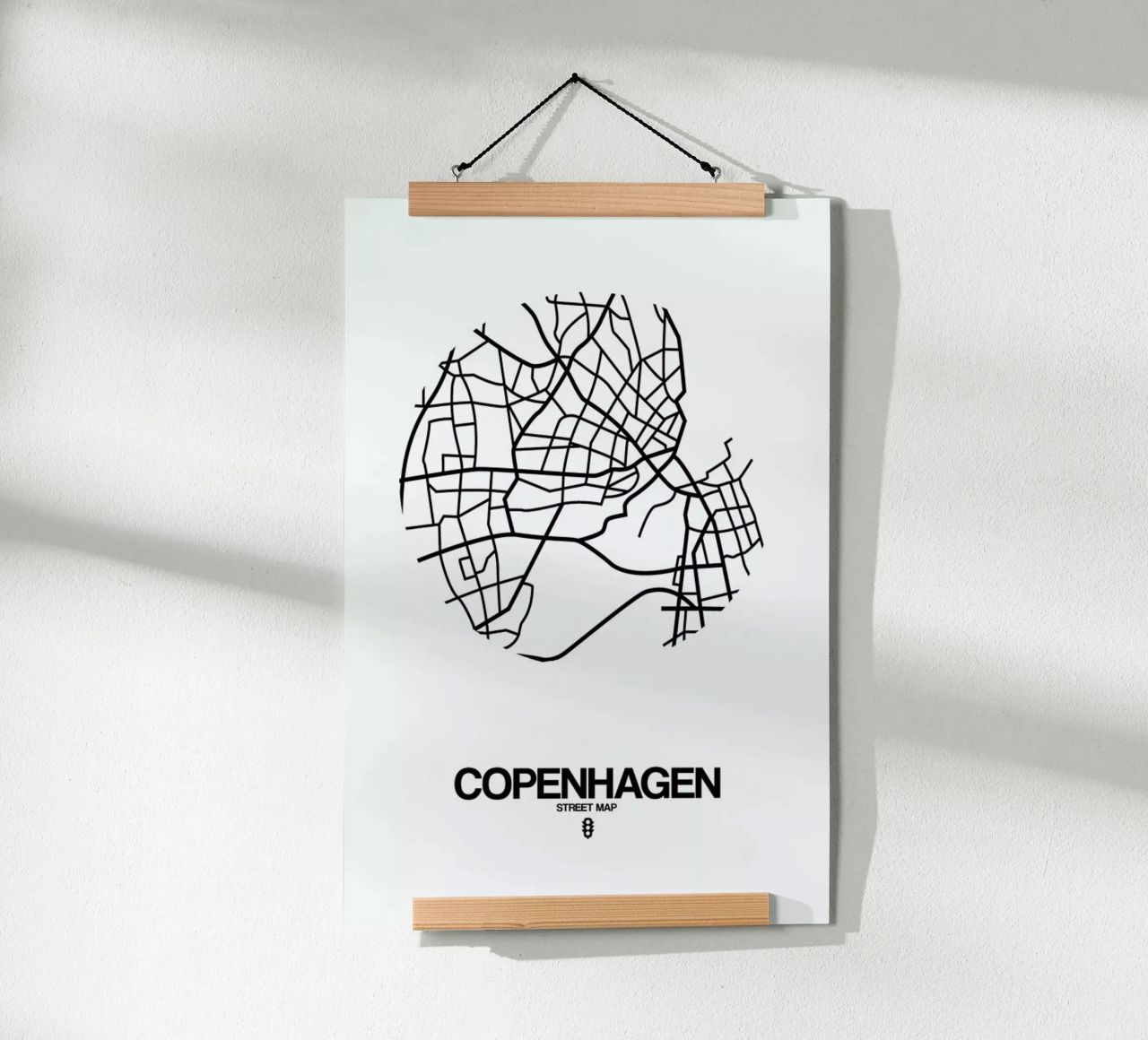 Copenhagen poster by Naxart