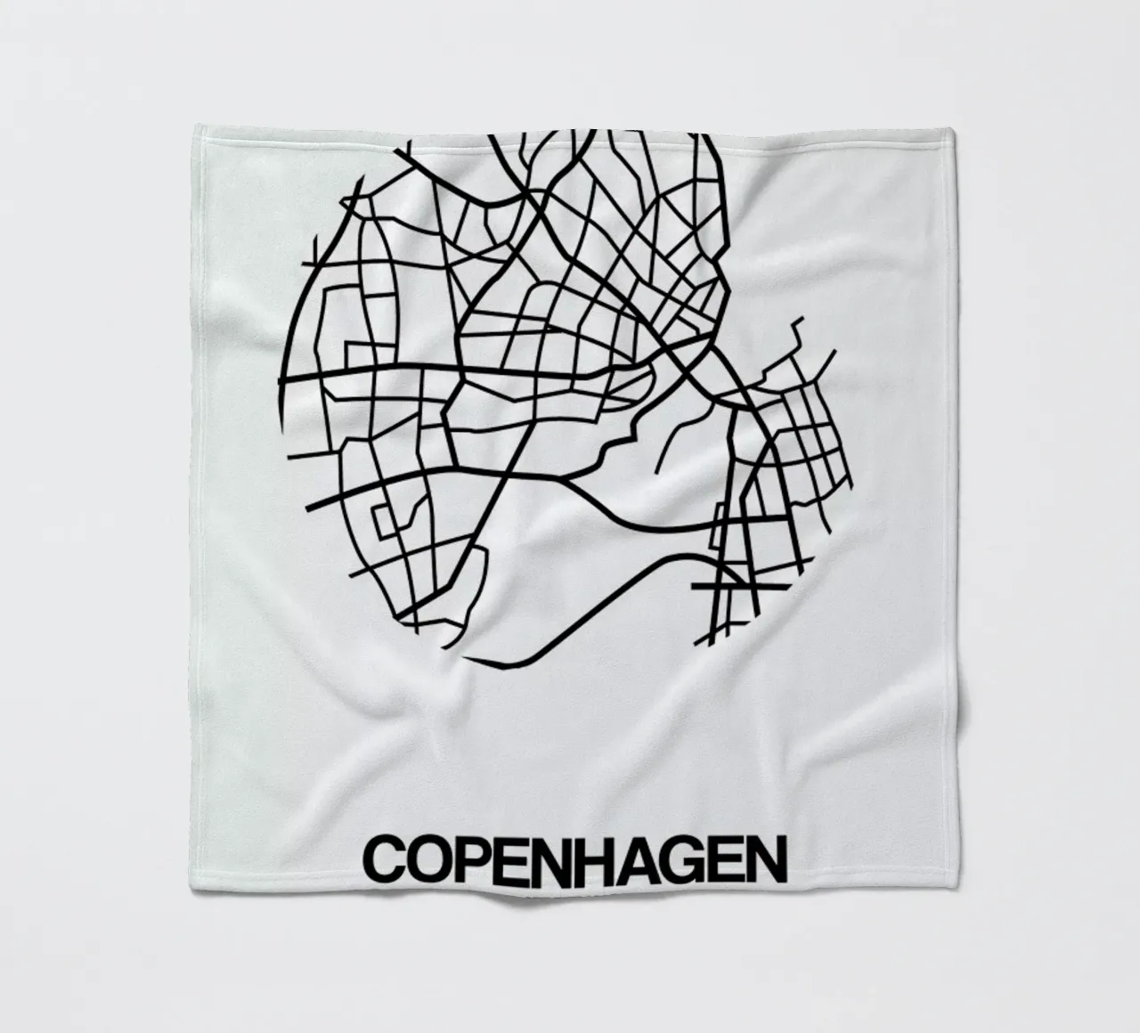 Copenhagen coperta in pile da Naxart