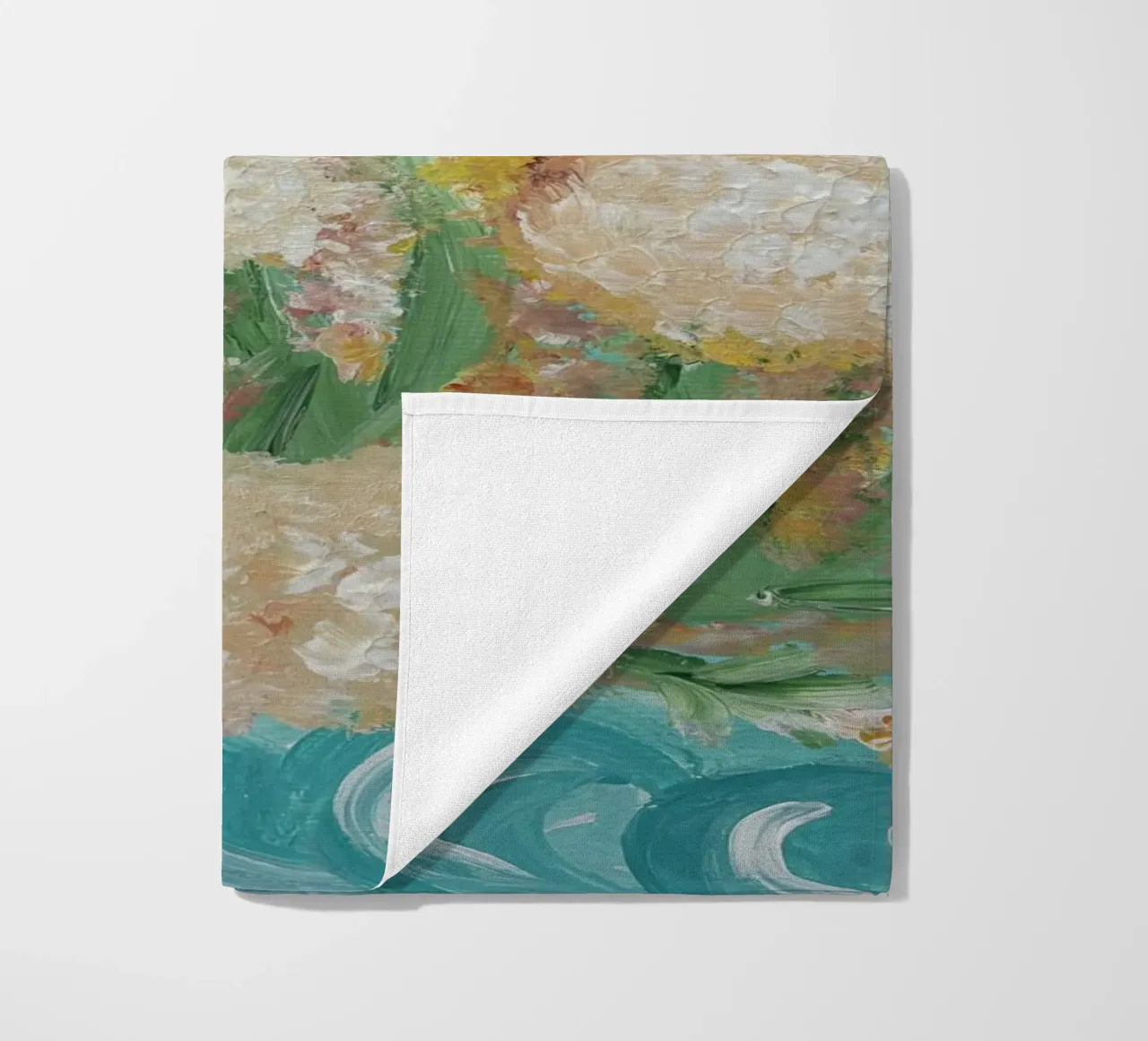 Portail Floral beach towel by Aliciavgz