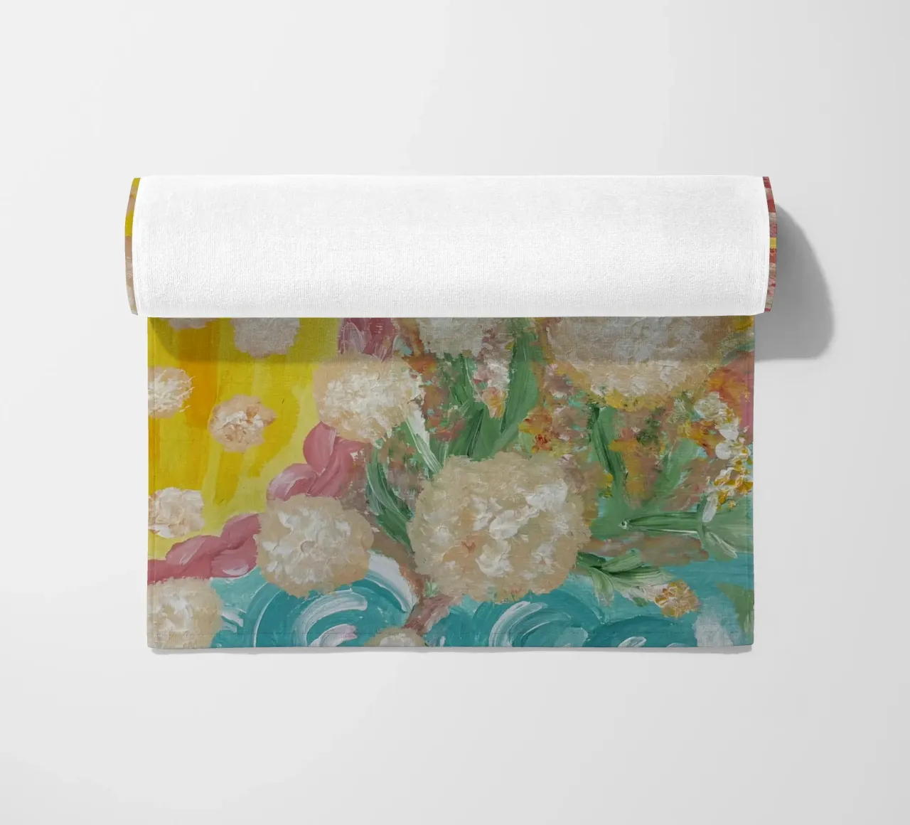 Portail Floral beach towel by Aliciavgz