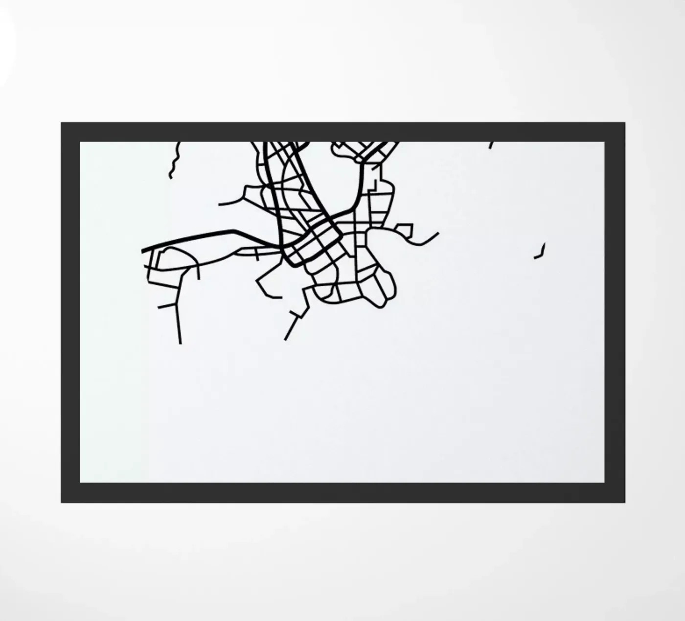 Helsinki doormat by Naxart