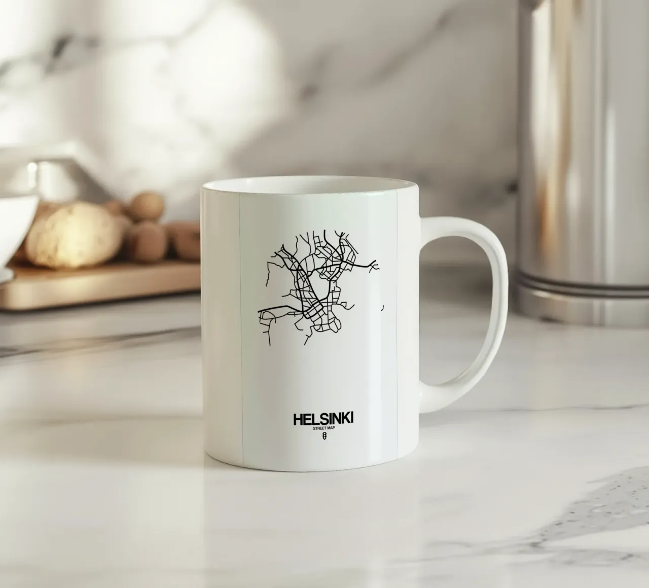 Helsinki tazza in ceramica da Naxart