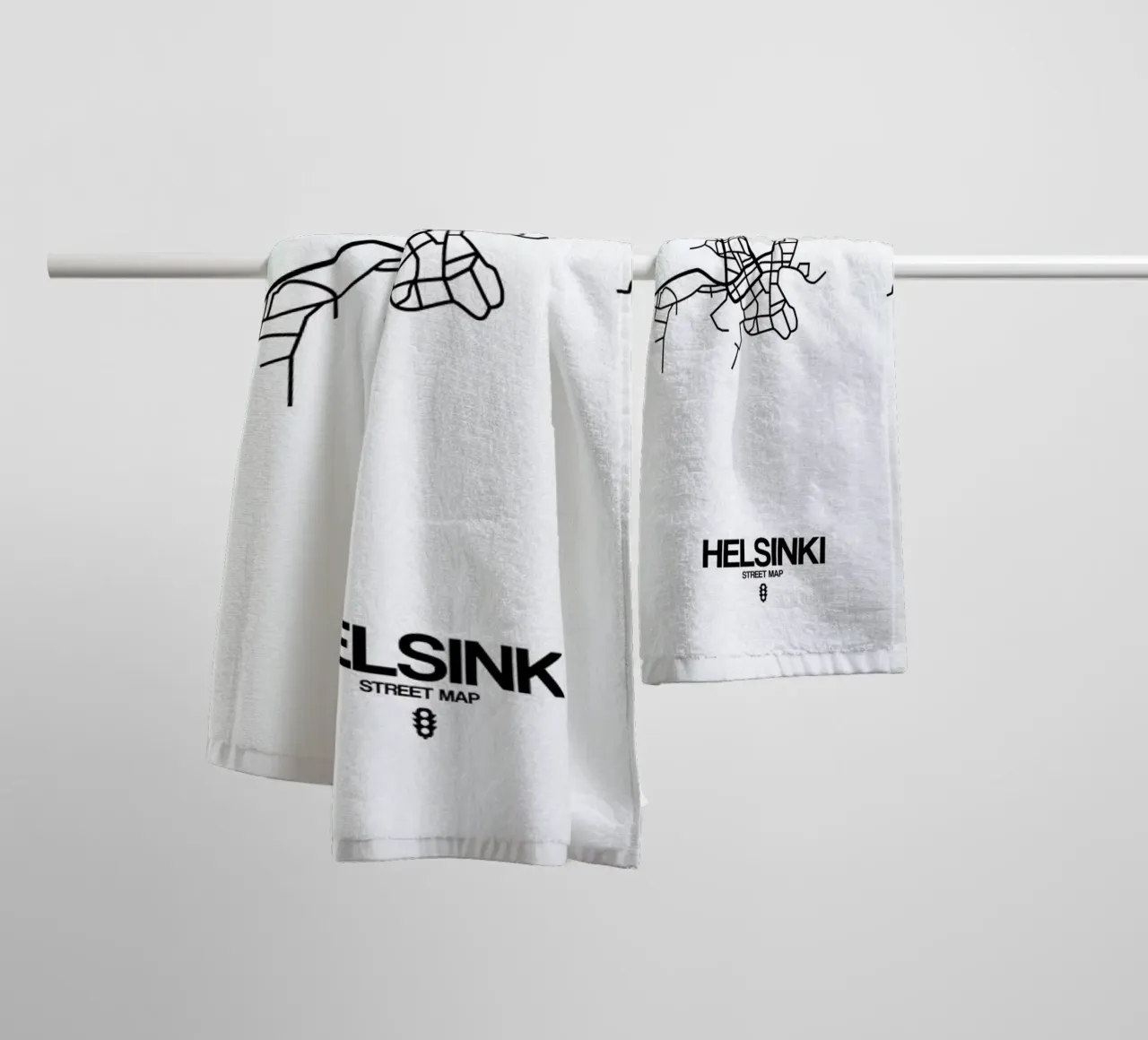 Helsinki asciugamano da bagno da Naxart