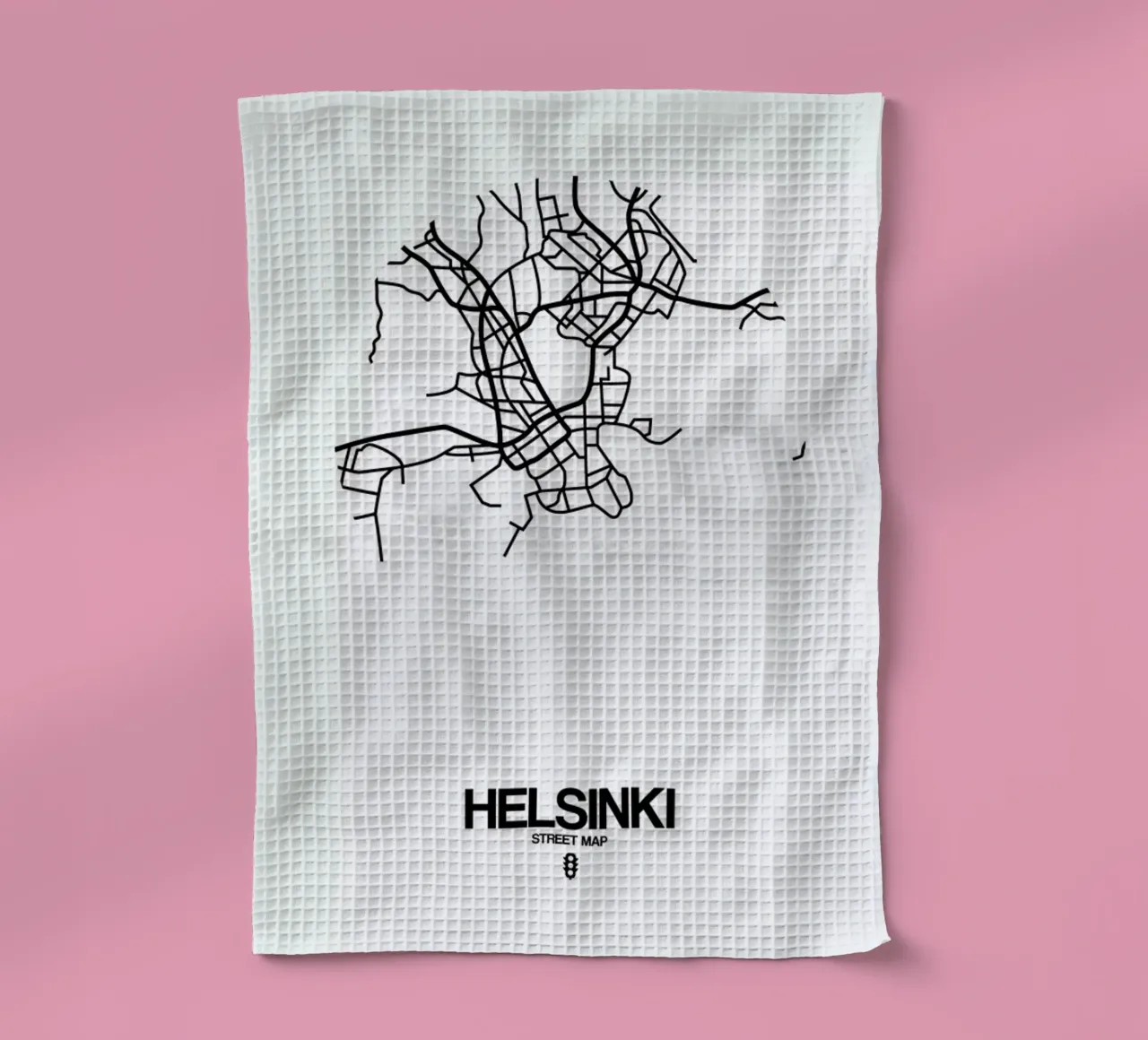 Helsinki canovaccio da cucina da Naxart