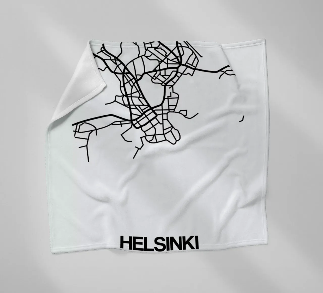 Helsinki coperta in pile da Naxart