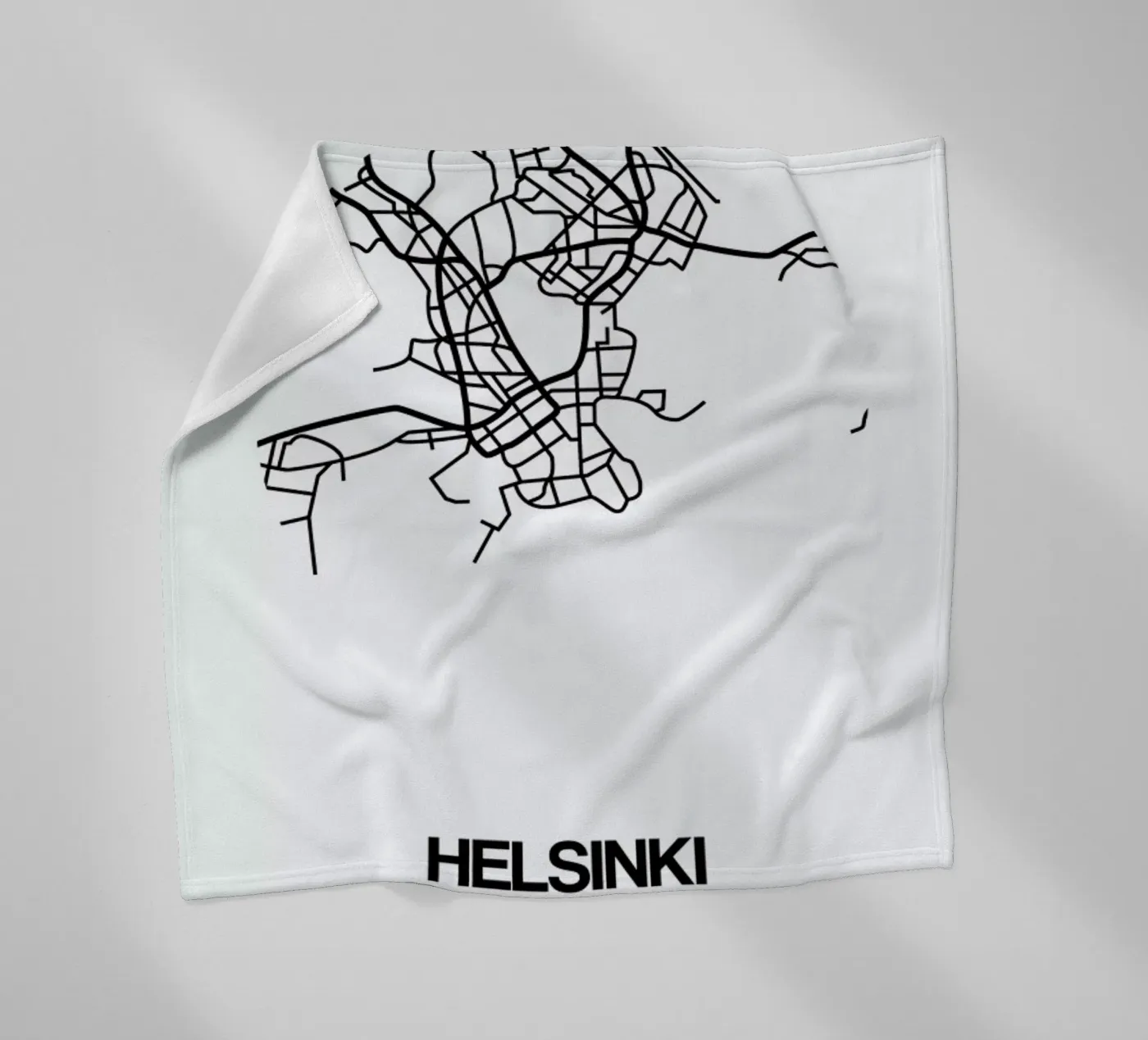 Helsinki Fleecedecke von Naxart
